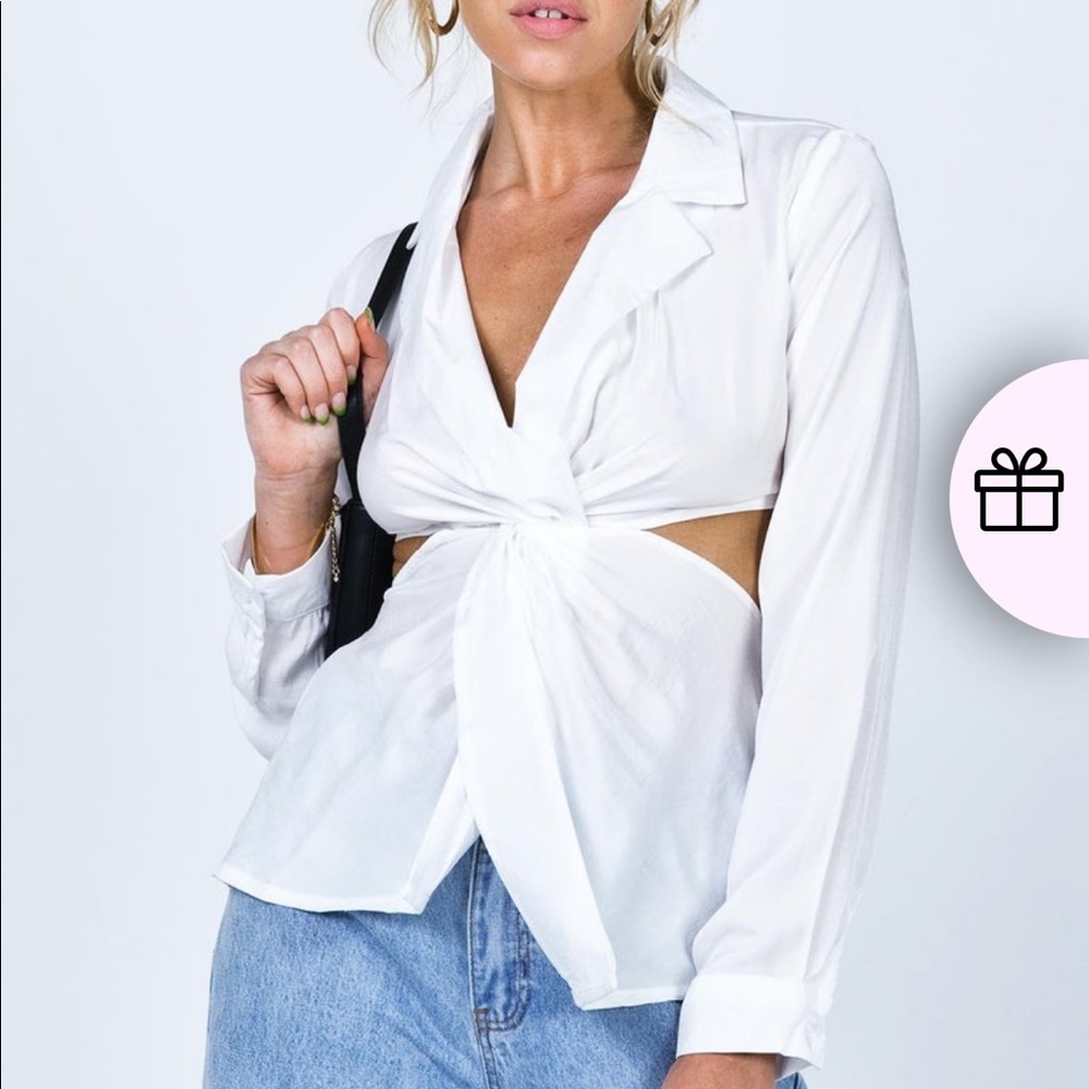 Princess Polly Eleanor twist blouse